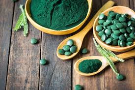 Spirulina capsules