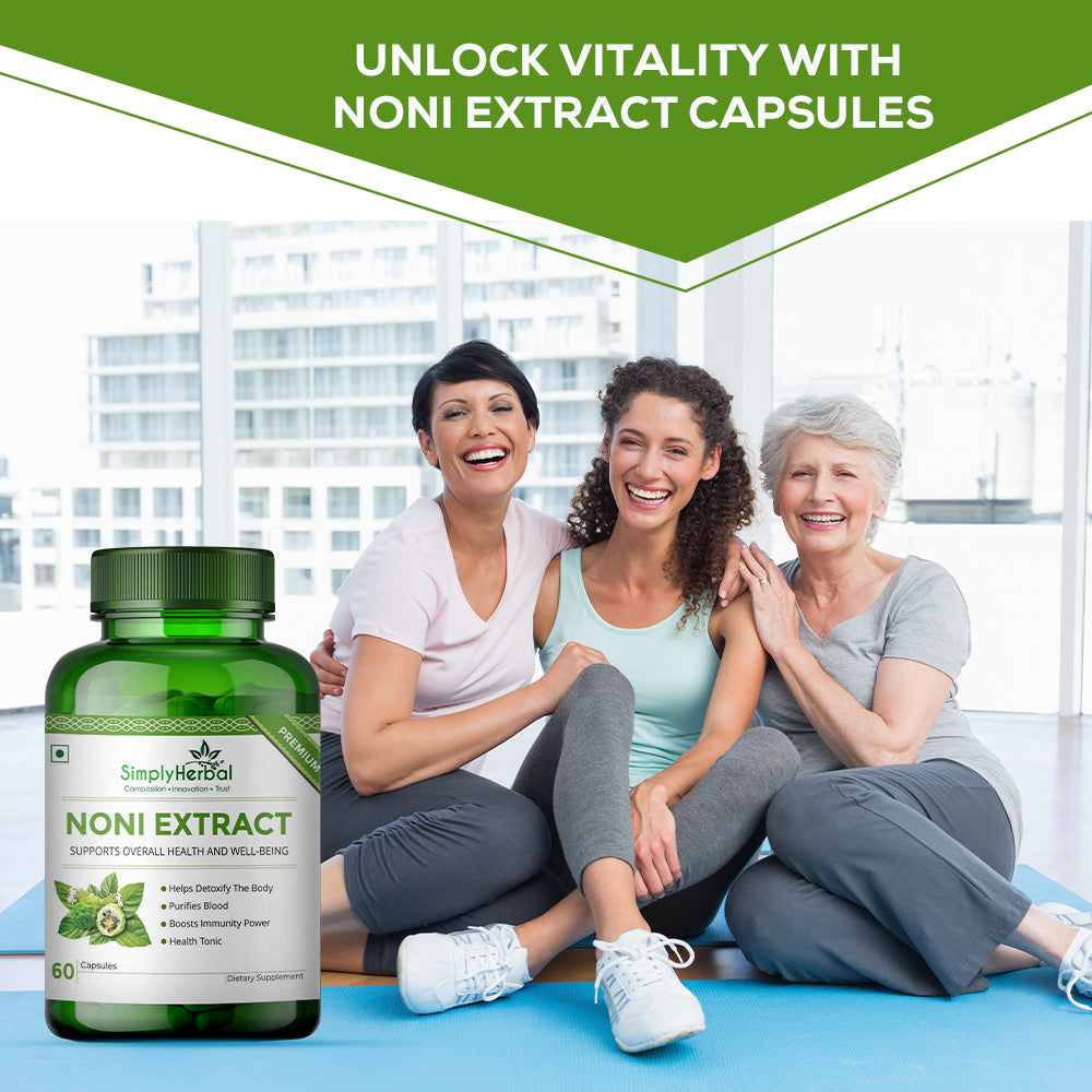 Simply Herbal Noni Extract 500mg - 60 Capsules