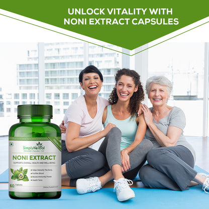 Simply Herbal Noni Extract 500mg - 60 Capsules