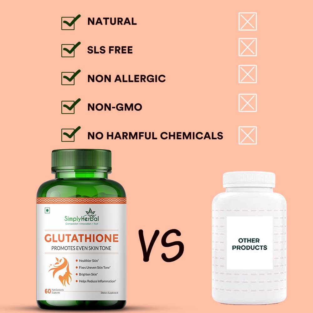 Simply Herbal Glutathione Capsules-60 Capsule