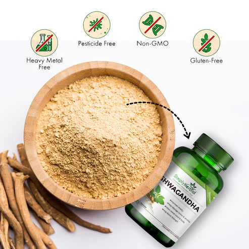 Simply Herbal Ashwagandha: The Ultimate Solution for Stress Management and Wellness!