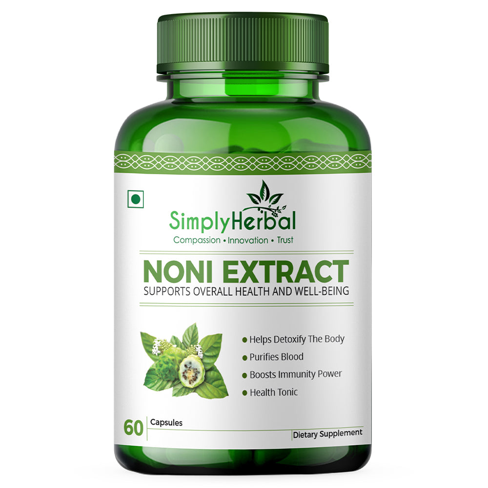 Simply Herbal Noni Extract 500mg - 60 Capsules