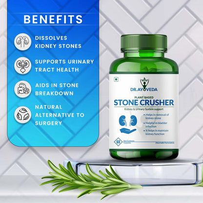 Dr. Ayuveda Stone Crusher - 60 Capsules