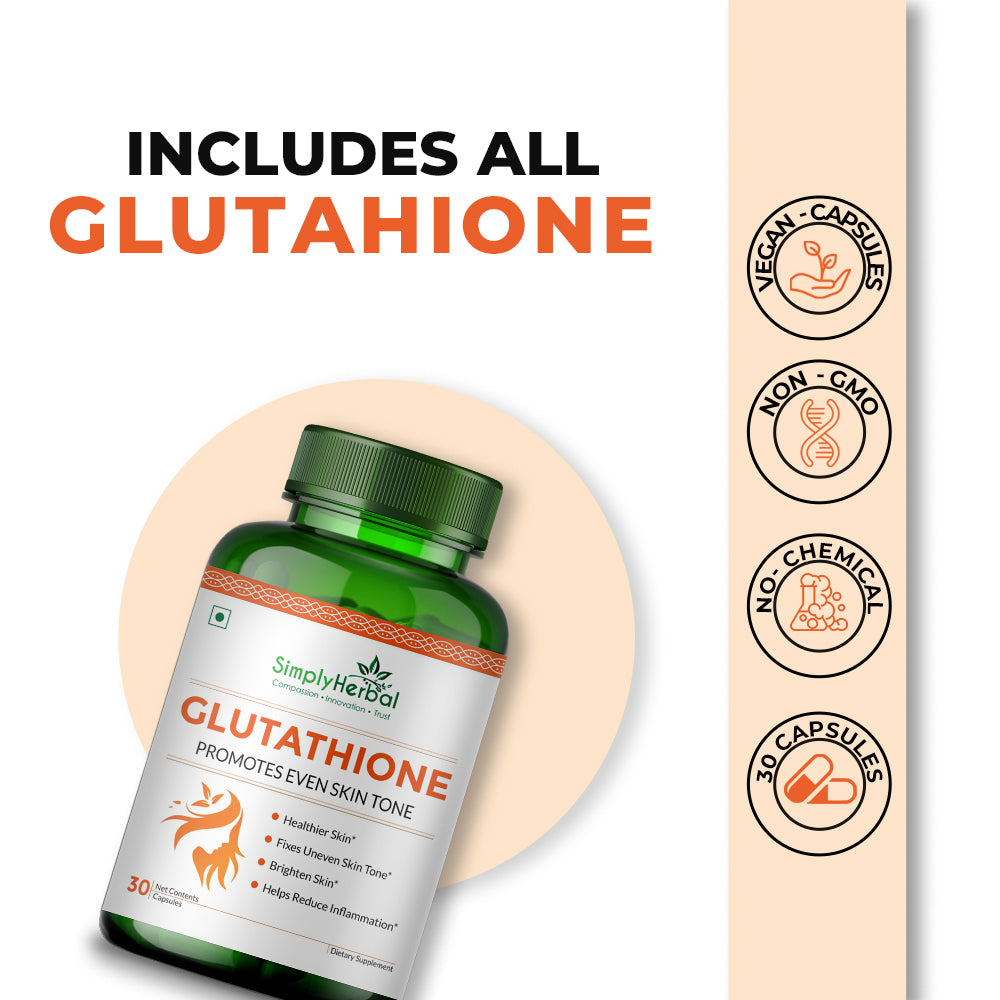 Beauty Bundle - Glutathione, Botox Collagen Cream, L-Glutathione Combo SimplyHerbal Beauty Bundle - Glutathione, Botox Collagen Cream, L-Glutathione Combo SimplyHerbal