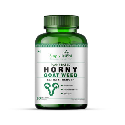 Simply Herbal Horny Goat Weed with Maca Root Extract 800Mg-90 Capsules