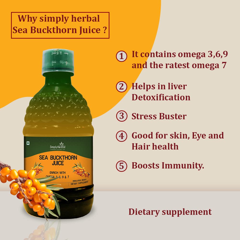 Simply Herbal Sea Buckthorn Juice – 400 ML