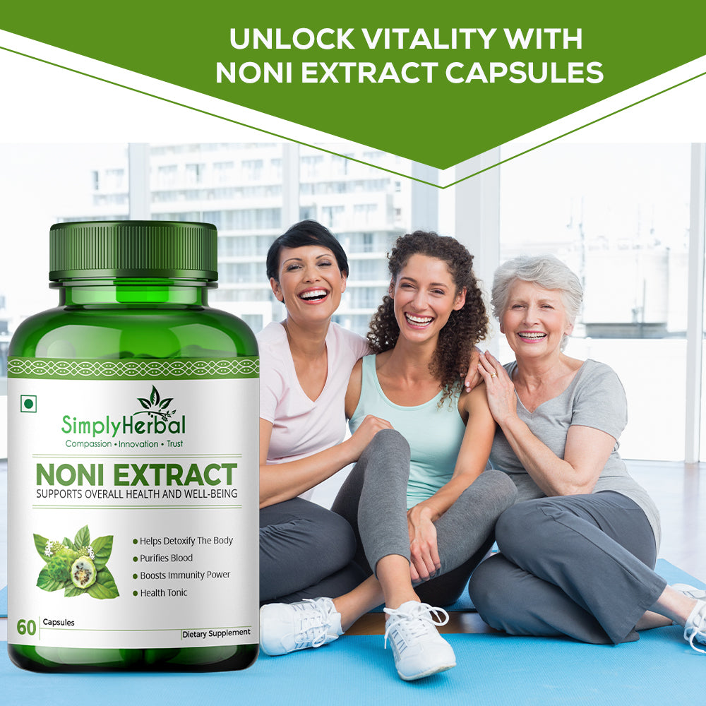 Simply Herbal Noni Extract 500mg - 60 Capsules